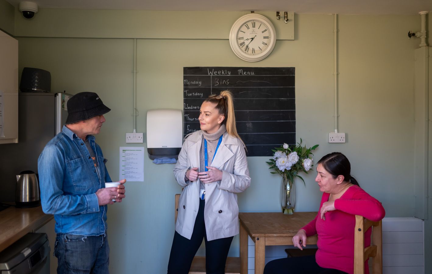 Maple residents and JB.jpg